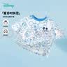 迪士尼（Disney）童装男女儿童夏季米奇卡通短袖纯棉T恤时尚休闲透气短袖 ZD2ES010蓝白 110 实拍图