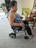 护卫神电动轮椅车老人轻便折叠旅行代步无刷智能全自动小金刚W76003 【5】遥控款/6.6安锂电/省力电助推/约12公里 搭载“专利防翻系统”/无刷电机/电磁刹车/四重减震 实拍图