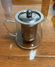 瓷牌茗茶具（cipaiming teaset） 茶具套装小套功夫茶壶便携一壶四杯家用会客泡茶器小茶台 玻璃三角一壶四把杯+磁石干泡盘 实拍图