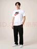 耐克（NIKE）春夏男T恤宽松休闲运动服DX1986-101 白色  XL  实拍图