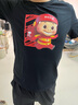 京东京造【东哥同款】猪猪侠X京东外卖联名男士短袖T恤 黑色 2XL 实拍图