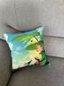 抱枕靠垫 超柔短毛绒加厚印花办公室汽车床头腰靠可拆洗抱枕靠垫 随机花型 36cm*36cm 枕套 （单支装） 实拍图