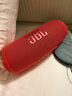 JBL CHARGE5 冲击波五代 便携蓝牙音箱+低音炮 户外防水音响 增强版赛道扬声器 女生礼物 红色 实拍图