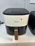 美的（Midea）空气炸锅 家用免翻面 全自动炸锅大容量炸蓝蒸汽嫩炸 无需翻面空气炸烤一体机炸锅自制小米锅巴 AI智能烹饪+可视窗 5.3L KZC5388 实拍图
