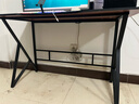灏森梦电脑桌台式电竞游戏桌椅套装碳纤维纹理组合桌子家用办公学习书桌 【桌椅组合】经典Pro-黑架120CM 实拍图