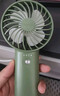 羽博（Yoobao）手持小风扇usb迷你风扇随身便携充电风扇桌面小型风扇学生办公宿舍户外风扇 森系绿【低噪大风可立吹】 4000mAh 实拍图