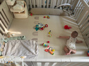 贝易宝宝PU爬爬垫加厚婴儿防摔可折叠爬行垫IXPE材质180*200*5cm彩虹 实拍图