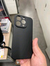 品胜 适用苹果16Pro Max手机壳 iPhone16ProMax柔性液态壳全包防摔防磨防震亲肤超薄保护套软壳 黑色 实拍图