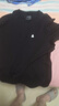 杰克·琼斯（JACK&JONES）26年男装四季打底T恤男士凉感透气多色情侣款短袖t恤水洗不易走形 E43黑色 第二批 L 180 实拍图