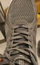 361°运动鞋男鞋秋冬季透气网面跑鞋黑色通勤轻质户外慢跑步鞋 石墨灰/烟灰【透气网布】 43 实拍图