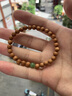 古木匠保真印度小叶紫檀手串108颗高油密老料檀香木2.0文玩佛珠手链男女 10mm*108颗老料满金星【弟子珠】 实拍图