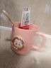 范爷家可爱儿童漱口杯2个太空舱带手柄刷牙杯宿舍家用高颜值情侣牙缸杯 实拍图
