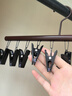 范爷家袜子晾晒架晾衣架多夹子阳台学生宿舍晾袜子神器内衣裤夹防滑软胶 实拍图
