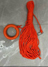 百舸 水上救生绳漂浮 （橡胶手环+钩）救援绳浮潜安全游泳救生圈浮索非反光款 长30米 直径8mm CW183045 实拍图