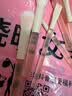 红广场reds粉雾蕾丝化妆刷套装软毛眼影修容刷便携全套 粉雾蕾丝化妆刷 11支 +粉扑 实拍图