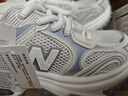 新百伦老爹鞋厚底增高复情侣鞋古休闲鞋运动百搭软底潮流新款 机械灰  40 正码 实拍图