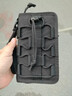 MAXGEAR玄武战术钱包男士手拿包战术尼龙模组钱包军风手包大容量多卡位 黑色 实拍图