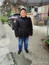 西域骆驼（VANCAMEL）棉服男冬季羊羔绒大码棉衣外套加绒加厚连帽冬装棉袄 黑色 3XL 实拍图
