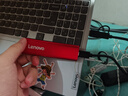 联想（Lenovo）2TB 移动硬盘固态(PSSD) ZX1 Type-c USB3.1双接口 读速560MB/s 手机直连 电脑 红色 实拍图