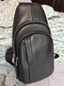 红蜻蜓头层牛皮单肩男包潮流斜挎胸包耐磨休闲韩版送男友生日礼物 实拍图