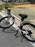 Jeep吉普公路自行车碟刹变速自行车男女学生公路车竞技代步车-RS730 RS730-直把-公主粉-铝合金 M码（适合身高165-185CM） 21速-初学者骑行(入门款) 实拍图