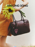 Amazing Song乙颂吐司包大号波士顿包小细纹牛皮大容量通勤轻奢单肩手提腋下包 实拍图