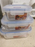 乐扣乐扣（LOCK&LOCK）玻璃保鲜盒耐热玻璃碗烤箱微波炉饭盒高硼硅透明冰箱分类收纳盒 长方形【1130ML】 实拍图