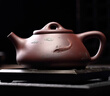 尊壶 宜兴紫砂壶石瓢茶壶手工茶具套装泥绘礼品礼盒装泡茶器大小号 荷塘鱼趣 375ml 实拍图