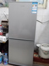 荣事达（Royalstar）小冰箱 租房用小型家用双门电冰箱宿舍冷藏冷冻两用节能 112L9RSZ【一级能效】【三天约一度电】银 实拍图