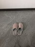 回力日系柔软情侣棉拖秋冬家居室内保暖棉鞋女款HL0006粉色40-41码 实拍图