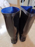 回力男士高中筒雨鞋成人雨靴胶鞋套鞋防水鞋水靴XHL38-B 黑色高筒 44  实拍图