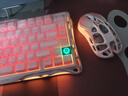 重力星球（GravaStar）机械键盘 破茧75配列无线有线蓝牙三模gasket客制化游戏办公键盘 K1罗斯粉+M1罗斯粉礼盒装 实拍图