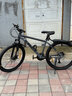 卡布达山地自行车铝合金升级款成人变速越野锻炼身体通勤车青少年 铝合金材质-曜夜黑-快拆前轮 22英寸（身高130-145CM） 24速-送11件骑行大礼包 实拍图