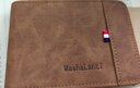 马莎兰缇(MashaLanti)卡包男士驾驶证皮套横款证件包多卡位卡包男父亲节生日礼物实用送爸爸男朋友老公 咖啡色 实拍图