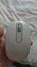 罗技（Logitech）M196 无线蓝牙鼠标 办公鼠标 笔记本商务办公家用 小巧便携 对称手型 珍珠白 实拍图