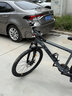 卡布达山地自行车铝合金升级款成人变速越野锻炼身体通勤车青少年 铝合金材质-曜夜黑-快拆前轮 22英寸（身高130-145CM） 24速-送11件骑行大礼包 实拍图