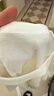 蕉内棉棉301H情侣居家T恤男女士100%纯棉无侧缝宽松圆领短袖睡衣夏季 【男士上衣】暖白 L 实拍图