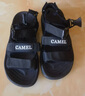 骆驼（CAMEL）魔术贴撞色沙滩凉鞋男运动休闲鞋子 K14B16L2005 黑色 43 实拍图
