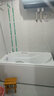 箭牌（ARROW）浴缸家用成人浴缸 亚克力按摩大浴缸小户型方形日式坐式浴池 1.4m五金浴缸/含花洒头/左裙 实拍图