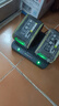 威克士20V锂电绿色大脚板充电器WA3927（双充）电动工具 实拍图