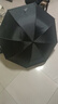 【已售100万】手动UV折叠黑胶防晒防紫外线遮阳晴雨两用伞 【手动款8骨】黑色UV 实拍图
