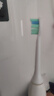 飞利浦（PHILIPS）电动牙刷刷头  钻石亮白型刷头W2 HX6063/67 3支装白色 适配钻石3系、5系、9系 实拍图