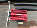 COMFAST AX210PLUS无线网卡WiFi6双频千兆PCI-E内置无线网卡5374M+蓝牙5.3二合一无线网络wifi接收器 实拍图