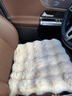 毛绒坐垫三件套新款泡泡绒汽车座垫加厚保暖防滑秋冬通用汽车坐垫 米白色 方垫单个 实拍图