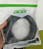 宏碁（acer）HDMI线2.0版铝合金 4K高清线3米 3D视频线工程级 笔记本电脑显示器机顶盒电视投影仪数据连接线 实拍图