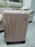 莎米特行李箱22英寸 拉杆旅行箱可扩容 男女学生行李箱 耐磨PC154玫瑰金 实拍图