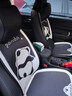齐选熊猫汽车坐垫冬季车载座椅屁垫子透气可爱卡通新车内装饰用品女士 【四季熊猫】全车七件套 实拍图
