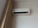 海尔（Haier）空调1.5匹 净省电小红花新一级能效双排铜管蒸发器 家用变频冷暖空调独立除湿卧室静音防直吹挂机 净省电plus 一级能效 双排省电神机 大1.5匹 实拍图
