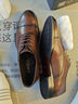金利来（Goldlion）【新年送礼】男鞋正装皮鞋绅士宴会舒适牛津鞋58021029540A棕色40 实拍图