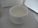 陶迷（TAOMI）高档主人杯茶杯品茗杯汝窑小茶杯茶盏家用陶瓷功夫茶具泡茶杯 白瓷龙蛋杯80ml1只 200mL以下 实拍图